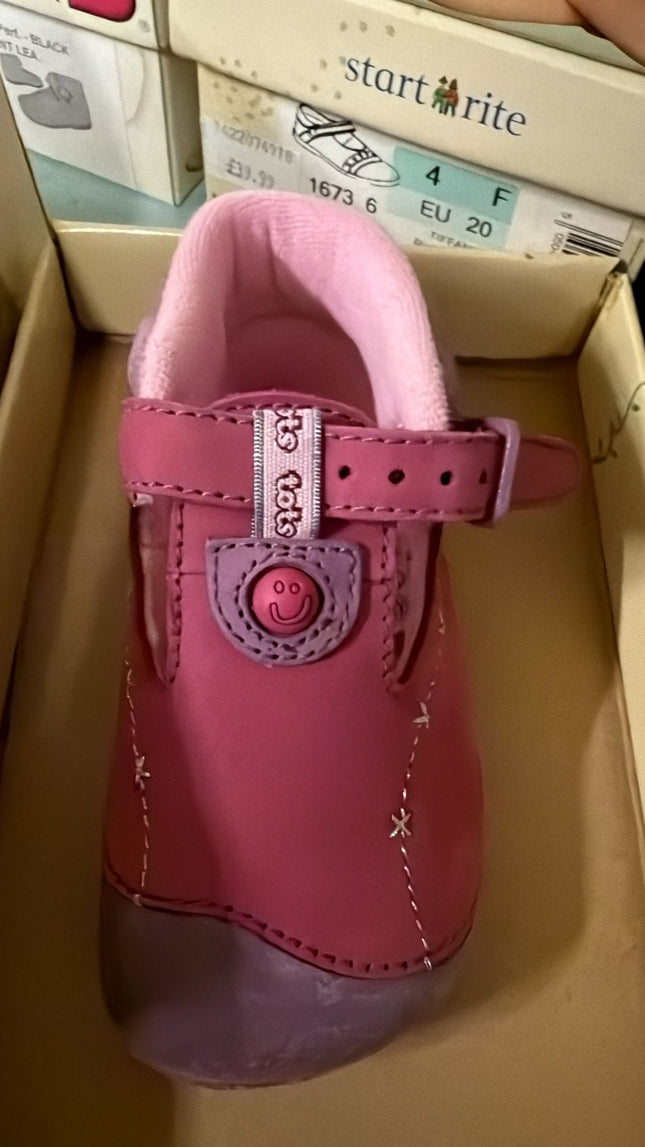 Start Rite Candy Tot Kids Shoes - Rose Wine/Grape