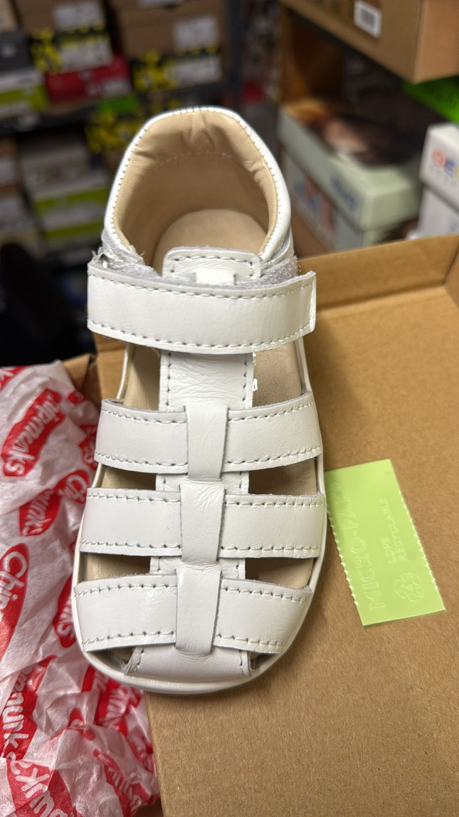 CHIPMUNKS Nancy Kids Covered Sandal - White