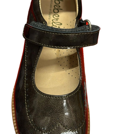 Beberlis Charol Samoa Shoes – Antra/Nicotina