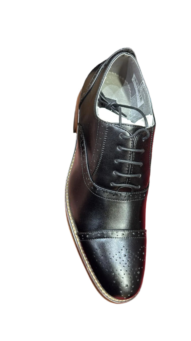 Goor Men’s Formal Leather Shoes – Black