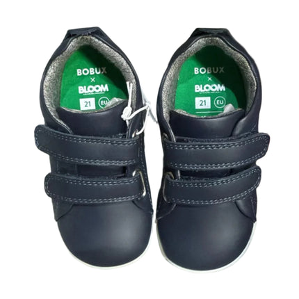 Bobux Step-Up Grass Court BQ Leather Shoes – Navy