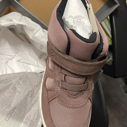 Ecco Dusty Leather Shoes – Purple/Woodrose