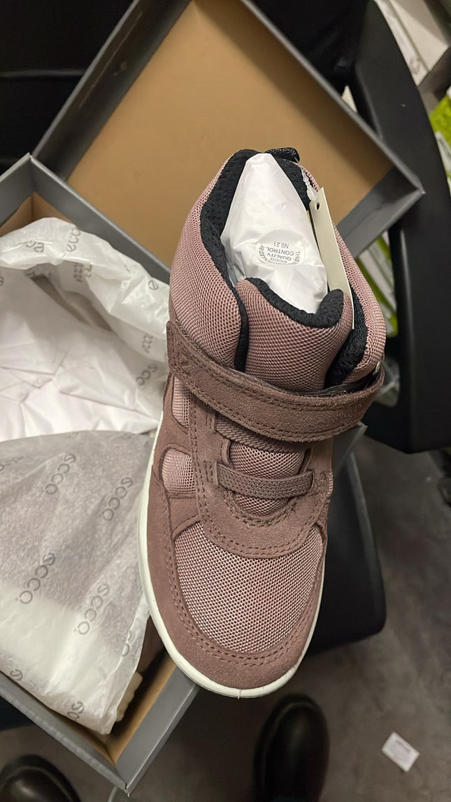 Ecco Dusty Leather Shoes – Purple/Woodrose