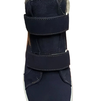 Ricosta Boys' Velnut Meduim Kids Boots - Nautic/Braun