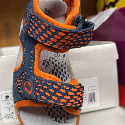 Geox B Sprintye Boys Sandals - Navy /Orange