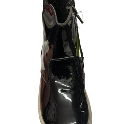 Primigi Girls’ Patent and Glitter Party Shoes – Black