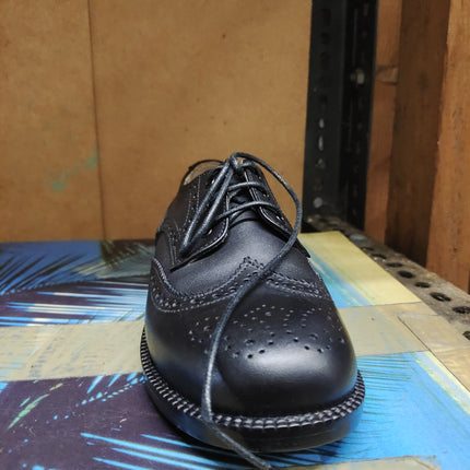 Italian Leather Boys' Formal Shoes – Black