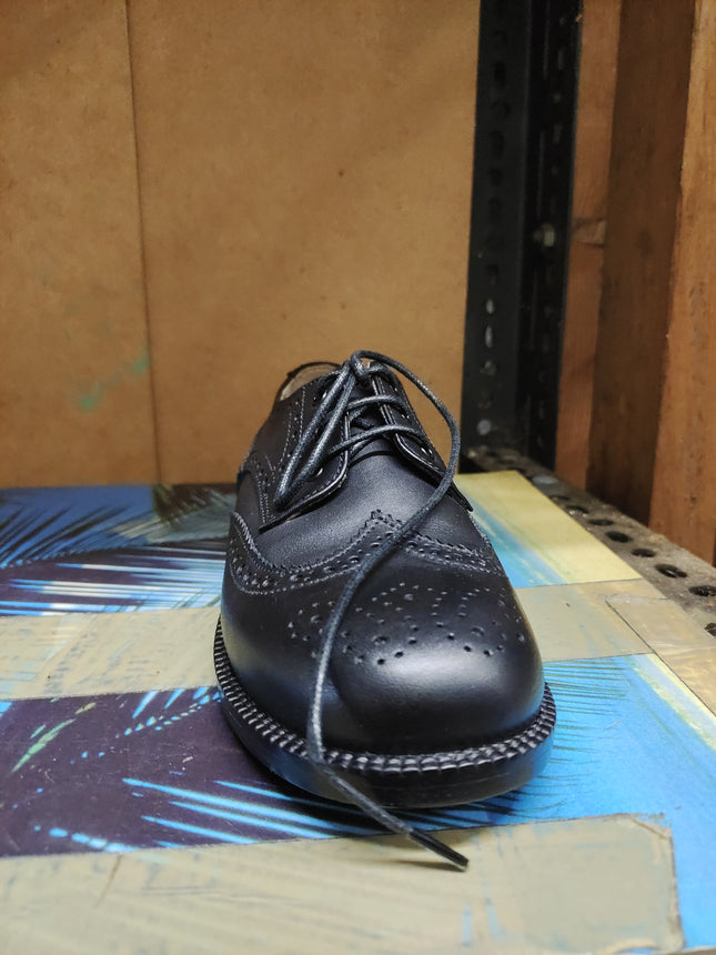Italian Leather Boys' Formal Shoes – Black