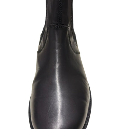 Hush Puppies Girls' Kids Fleur Leather School Shoes – Black