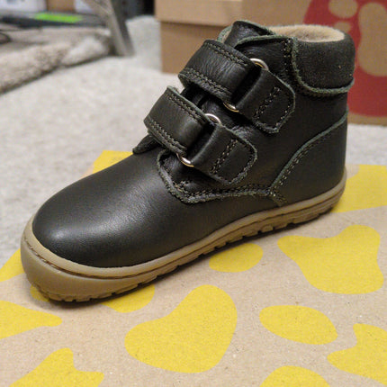 Lurchi Boys' Nino Barefoot Sandles - Dark Green