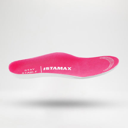 ISTAMAX KIDS BLACK/PINK RUNNING TRAINERS WITH LACE & HOOK-AND-LOOP STRAP