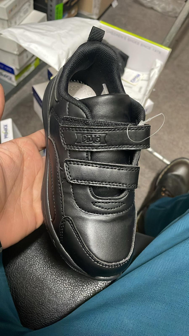 Primigi Nappa PU Leather Shoes – Black