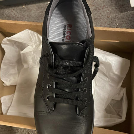 Ricosta Ray Leather Shoes – Black