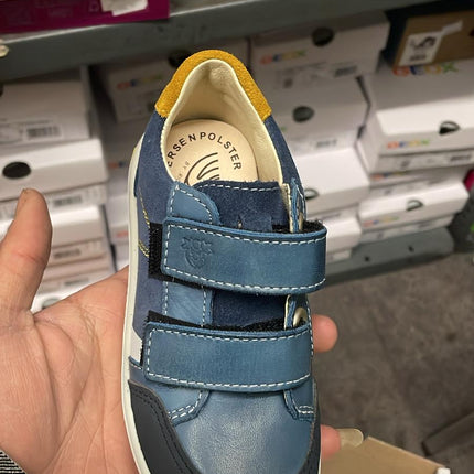 Ricosta Jamie Leather First Walking Shoes – Jeans/Reef