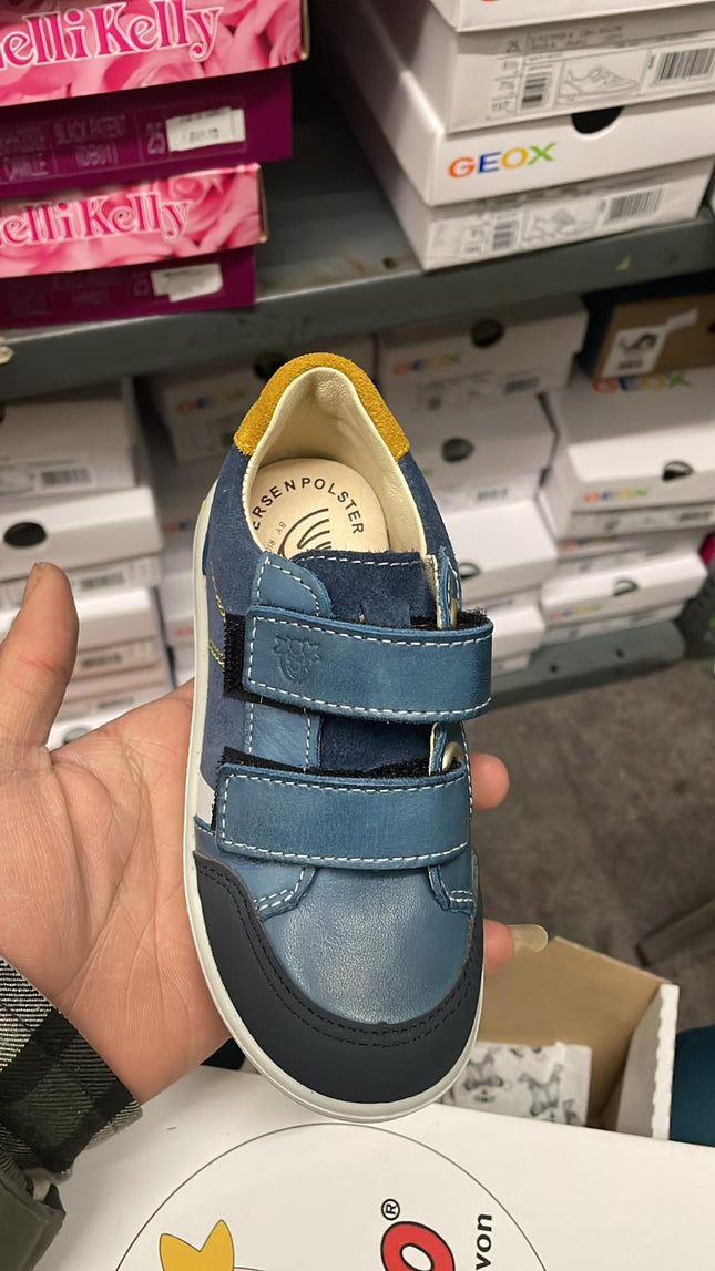 Ricosta Jamie Leather First Walking Shoes – Jeans/Reef