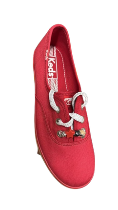 Keds Girls' Champion K Casual Shoes – Red