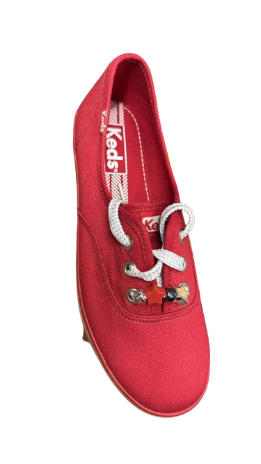 Keds Girls' Champion K Casual Shoes – Red