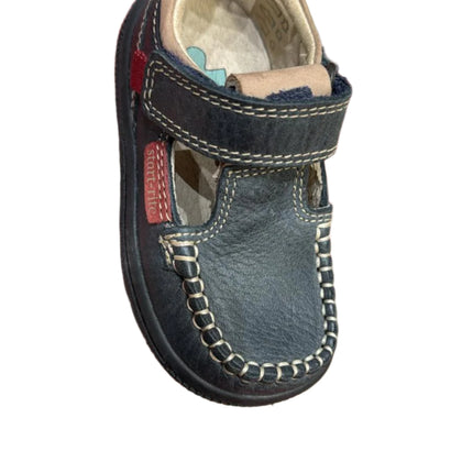 Start-Rite Hammock Boys’ Leather Shoes – Navy