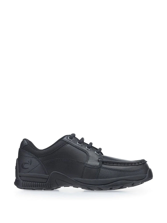 Start-Rite Boy's Dylan Leather Shoes L - Black
