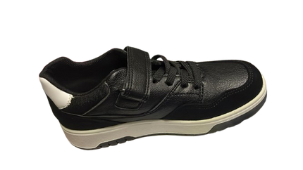 Primigi S. Nappa Leather Boots with Suede - Black