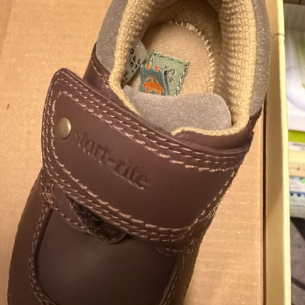 Start Rite Poole Kids Shoes - Brown Leather