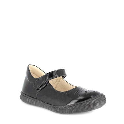 Primigi Girl's Ballerina Patent Leather Shoes - Black