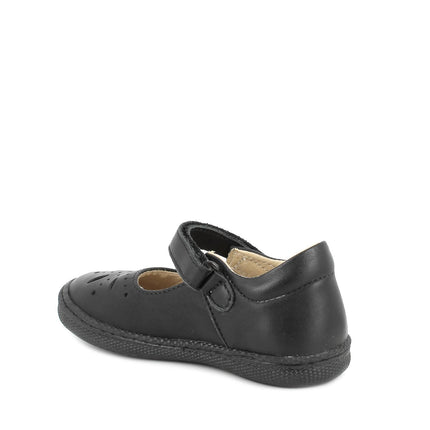 Primigi Girl's Ballerina Leather Shoes - Black