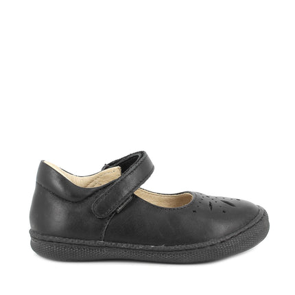 Primigi Girl's Ballerina Leather Shoes - Black