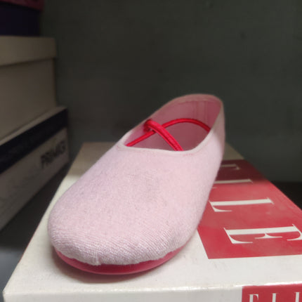 Elle Creation Girls’ Double Prem Cuir and Extitle Eponge Leather Kids Shoes - Rose