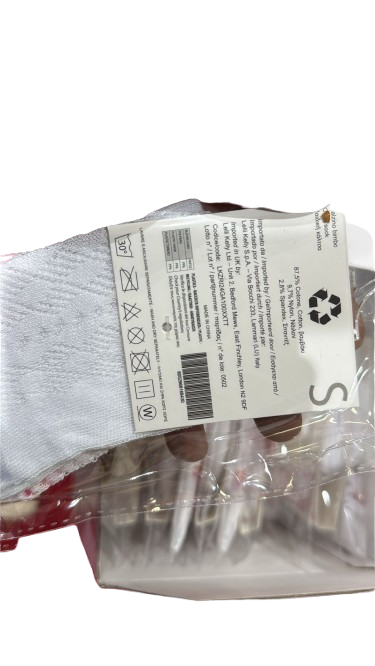 Winter Socks Small – Pack of 12 Pairs – White