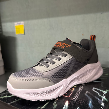 Skechers Boys’ Krendox Kids Shoes - Charcoal/Grey