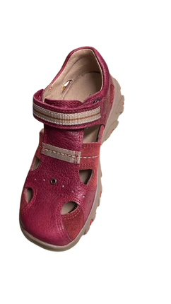 Start-Rite Kaleidoscope Leather Shoes – Red