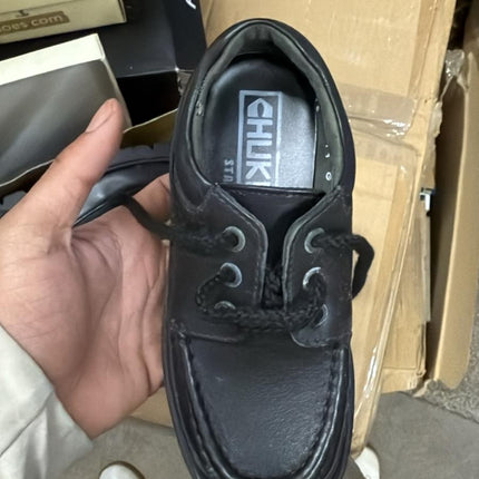 Start-rite Dodger Leather shoe - Black