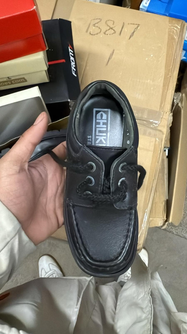 Start-rite Dodger Leather shoe - Black