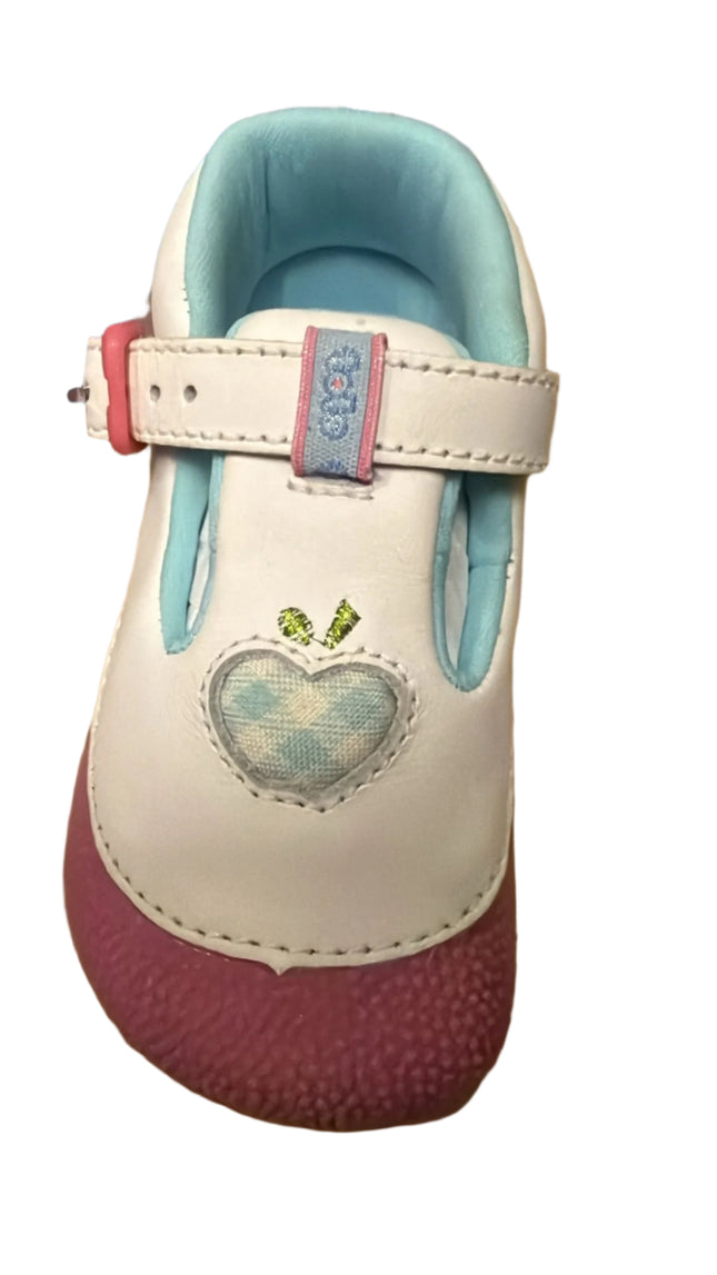 Start-Rite Girls' Pippin Tot Leather Kids Shoes - White