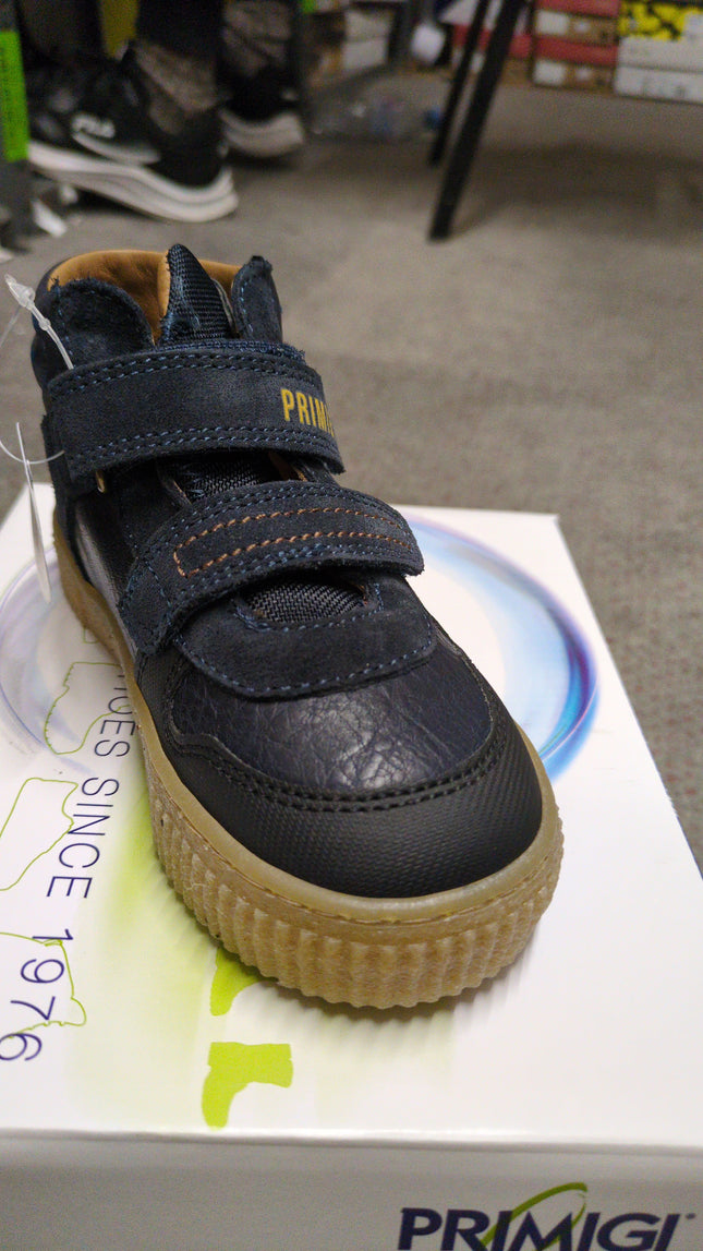 Primigi Boys’ Leather Shoes - Navy/Brown