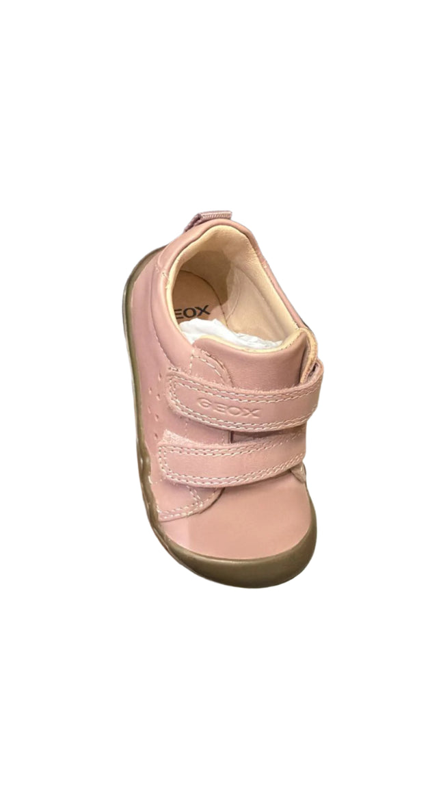 Geox Baby Steppieup A Leather Shoes – Old Rose