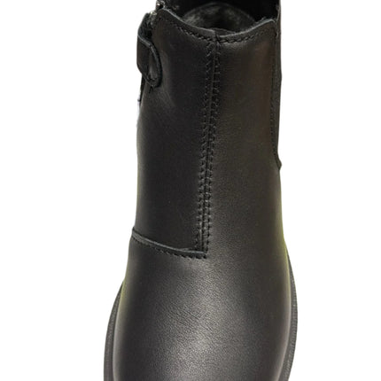 Primigi Boys' Nappa Soft Leather Shoes – Black