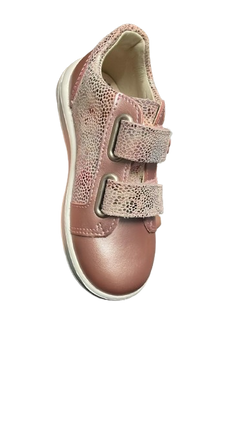 Ricosta Girls' Perlato Chip Leather Kids Shoes - Mid Rose