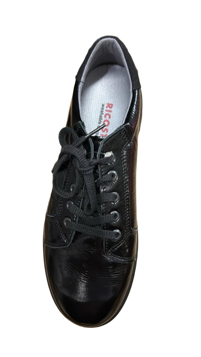 Ricosta Boys’ Leather Kids Shoes - Black