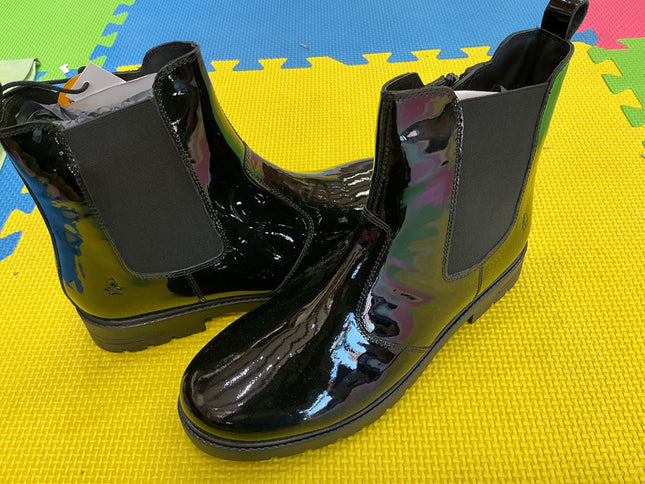 Hush puppies boots patent