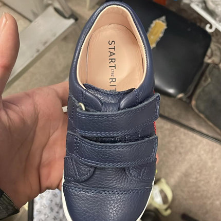 Start-Rite Tree House Leather Shoes – Navy