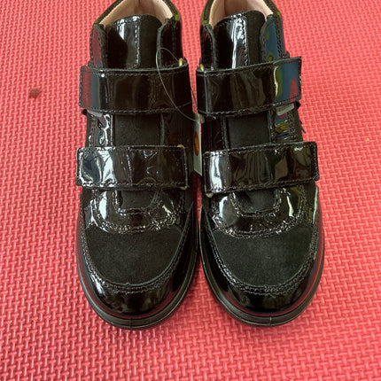 Ricosta Girls Black Waterproof Boots | Double Velcro School Boots