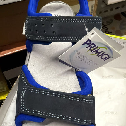 Primigi Nabuk Girls Leather Sandals - Blue