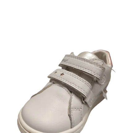 Primigi Boys' Nappa Soft Leather Kids Shoes - White