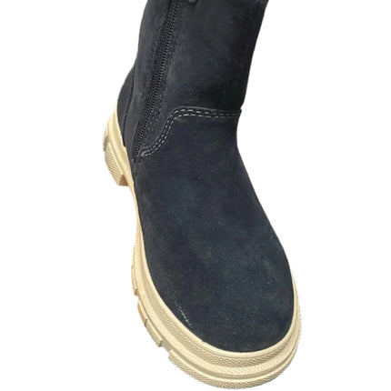Lurchi Kids Pauline-Tex Suede Waterproof Boots – Atlantic Blue