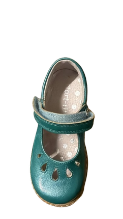 Start-Rite Girls' Tamara Shoes - Aqua Patent