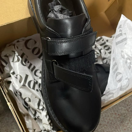 Hush Puppies Boys' Barry Senior School Shoes – Black