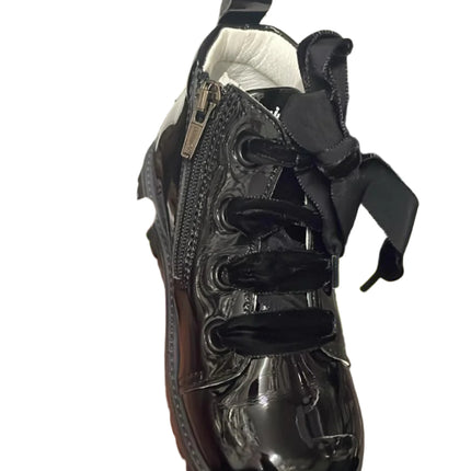 Primigi Kids Patent & Glitter Dress Shoes – Black
