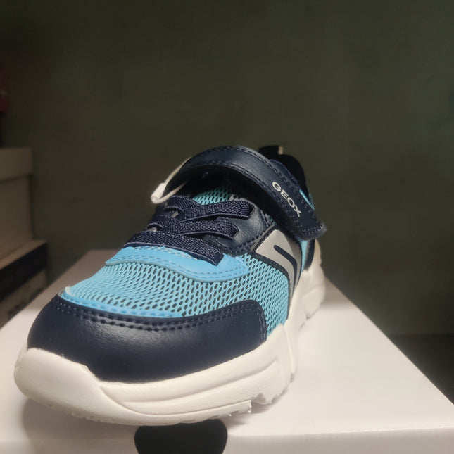 Geox Boys' J Loftus Kids Shoes - Sky/Navy